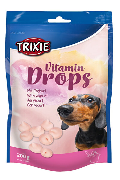 Trixie Dog Treats, Vitamin Yogurt Treats, 200 g, 31643