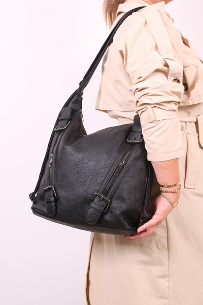 GALB Deri Günlük Kullanıma Uygun Premium Kadın Omuz Çantası