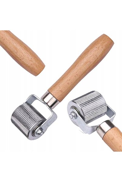 Rosfix Rolă Presiune 40mm cu Rulment | Mâner Lemn Ergonomic pentru Reparații