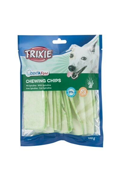 Trixie Recompense Pentru Caini, Denta Fun, Chips Cu Spirulina, 100 g 2682