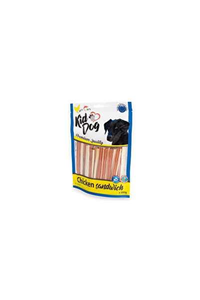 KIDDOG Recompense Pentru Caini, Sandwich De Pui Si Cod, 250 g, A04507