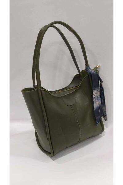 SHIKIRTI Geantă de umăr pentru femei din piele artificială moale, cu detaliu ...