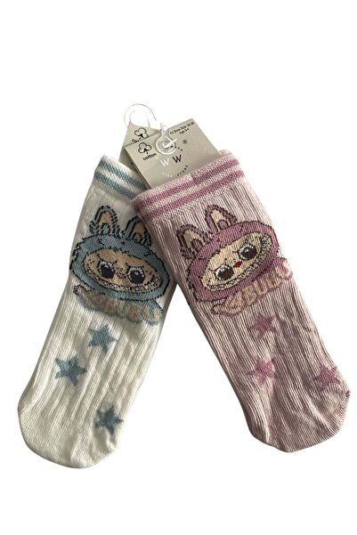 ww waka waka kids store مجموعة جوارب قطنية ملونة منقوشة للأطفال من متجر Waka ...