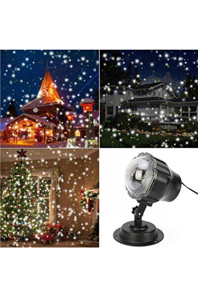 Wertcraft Proiector laser Snow Flower, fulgi de zapada, exterior