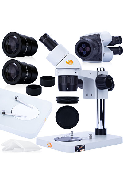 Rosfix Microscop Stereoscopic Ganimedes S MSGS-B-PS1 | Zoom 20/40x, Cap Binocular