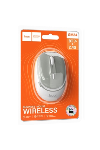 Hoco Mouse dublu GM34 (BT 5.0/Wireless 2.4G, 1.600 DPI)