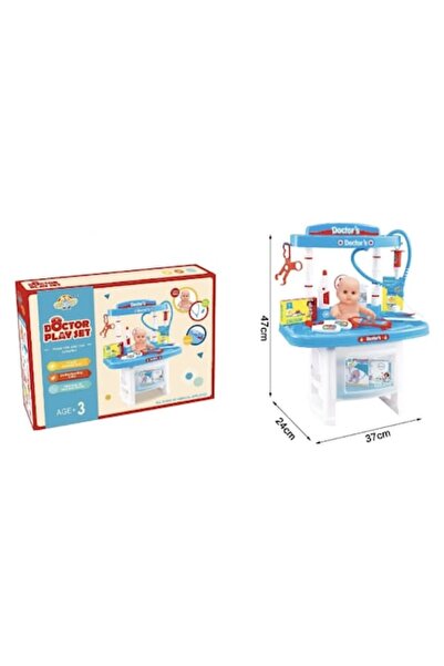 Toy Toy Toy Interactive Doll Play Set – Medical Kit for Kids, 47x24x37 cm, Bl...