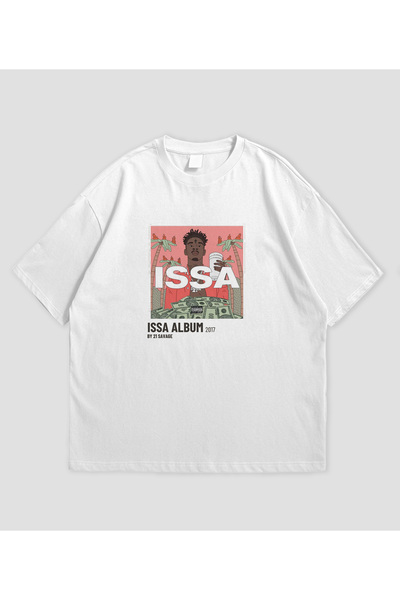 SVART WEAR 21 Savage - Album Unisex Oversize T-Shirt