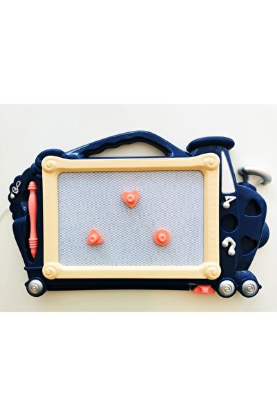 OEM Magnetic Writing Board with Pen, 3 Stamps, Train Model