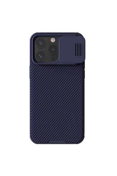 Nillkin Husa pentru iPhone 15 Pro Max, CamShield Pro, TPU, Deep Purple