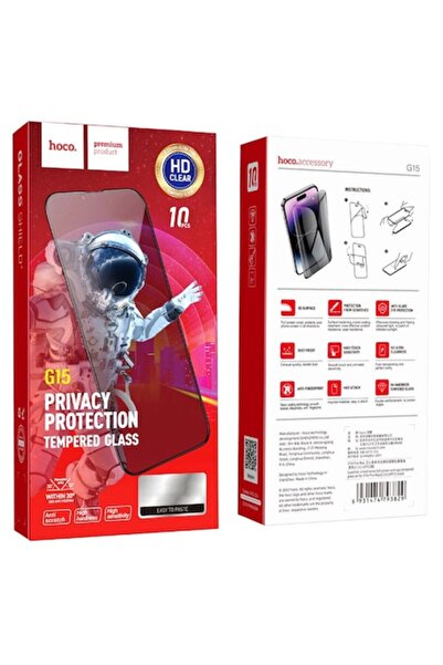 Hoco Folie Privacy (G15) pentru iPhone 15 Pro Max - Glass Guardian