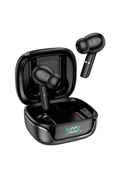 Hoco Căști wireless EW18 Hoco, capacitate 300mAh, Bluetooth 5.3 TWS, negru