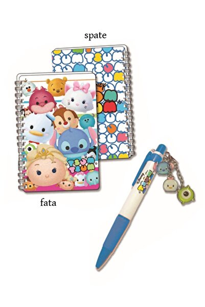 TSUM TSUM Mini 3D diary with blue pen
