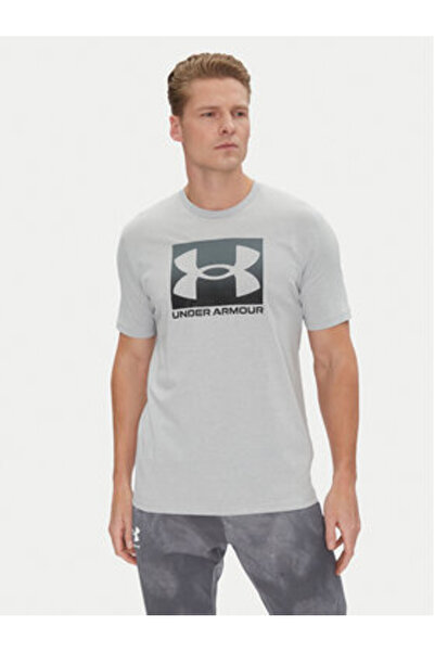 Under Armour Ανδρικό T-Shirt 1386793 Γκρι
