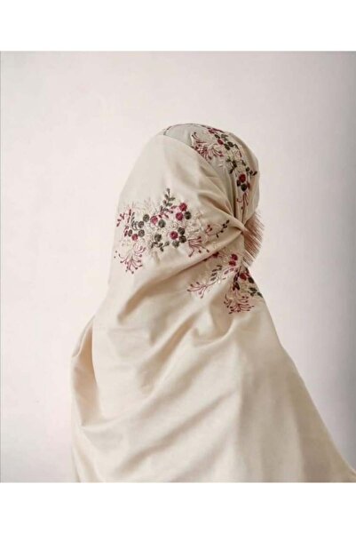 Gerenic Very luxurious embroidered prayer shawl (mard) with attached scarf, wide and comfortable, original fabric