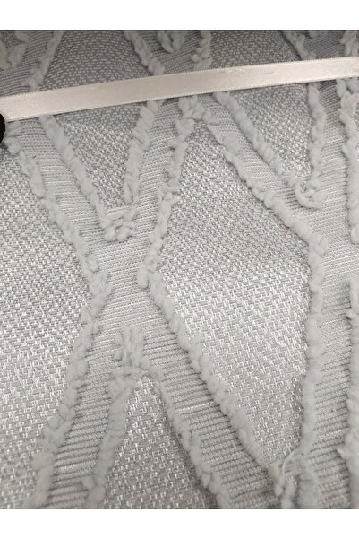 Prestij Puffy Yakut 3 Parça Çift Kişilik Yatak Örtüsü, Pike Örtüsü (250x260)-Gri