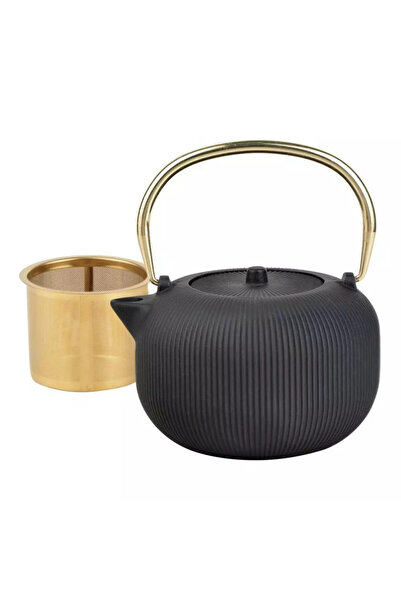 Kinghoff Fierbător cu infuzor KH 1931, 1 l, cioc profilat, fontă, interior em...