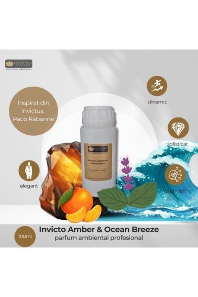 OEM Parfum Ambiental Profesional Invicto Amber & Ocean Breeze (Inspirat de Invictus) 100ml