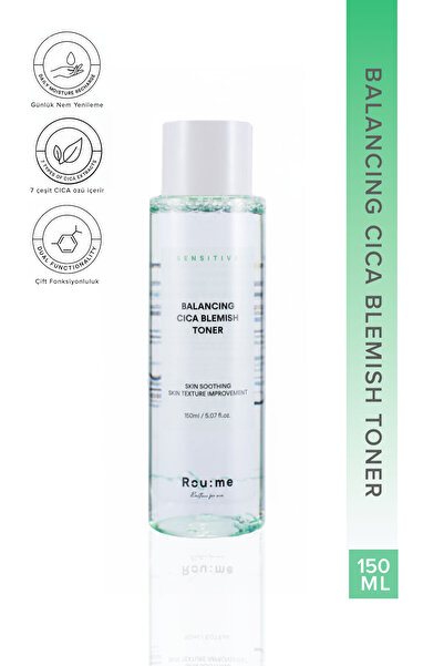 ROU:ME Roume Cica Ekstraktlı Lekeli ve Hassas Ciltler için Nemlendirici&Denge...
