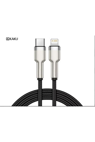KAKUSİGA Cablu Date si Incarcare KSC-685 mufa tip Lightning la USB-C 20W PD, Gri