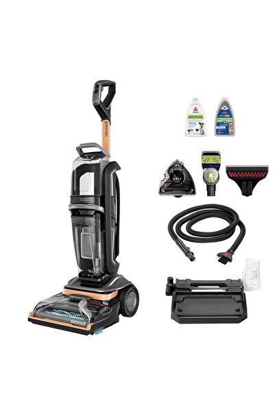 Bissell Carpet Washer Revolution Hydrosteam Deep Cleaner, 3672E + 2 Multi-Surface Cleaning Formulas