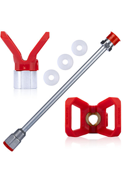 Rosfix Spray Gun Lance Set 50cm + Gaskets + 7/8" Stainless Steel Nozzle Protection