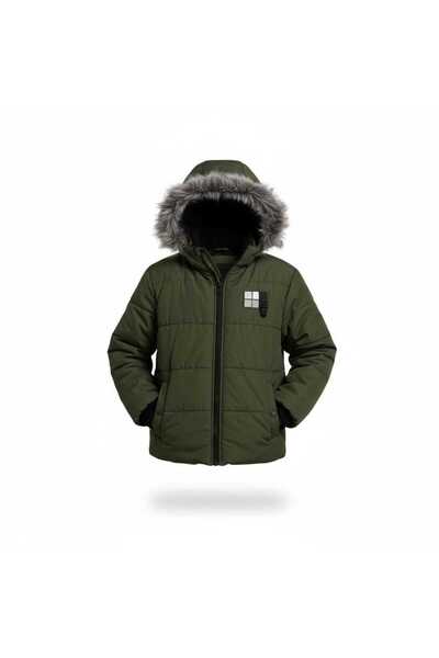 Bestway ve Diğeri 6/15 Yaş kışlık Erkek Çocuk Mont kapüşonlu