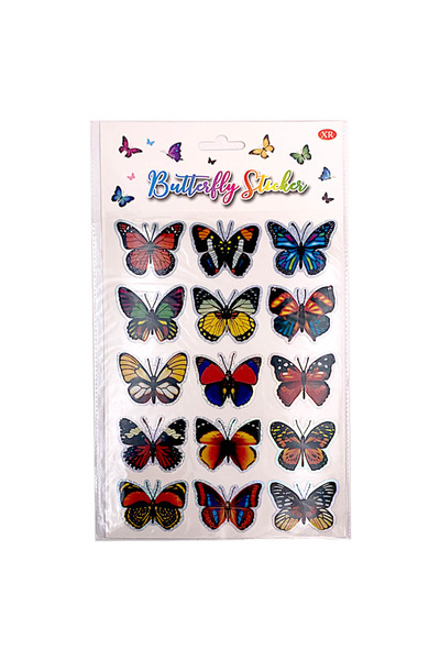 Robetoy Abtibilduri Fluturi Multicolori 2