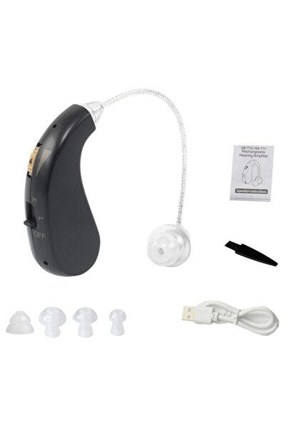Flippy Rechargeable BTE Behind-the-Ear Hearing Aid, Flippy, Set of 2 (Left & Right), European Standard, wit