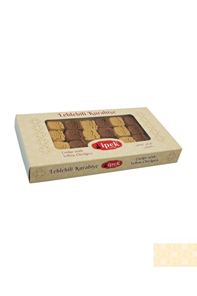 İpek Pişmaniye Sade ve Kakaolu Leblebili Kurabiye 250 gr