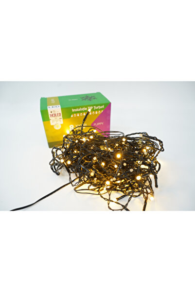 Flippy Sectiune Instalatie de Craciun Flippy® Tip Franjuri, 8 jocuri de lumin...