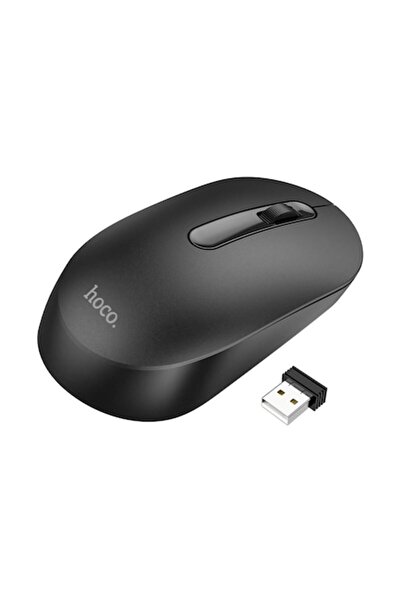 Hoco Mouse fără fir 2.4G, 1200 DPI - Platinum (GM14) - Negru