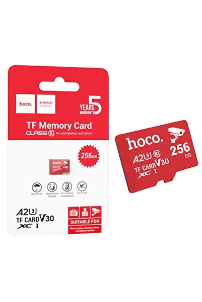 Hoco Card de memorie (TF7) 256GB, microSD, viteză mare, Clasa U3/V30, A2