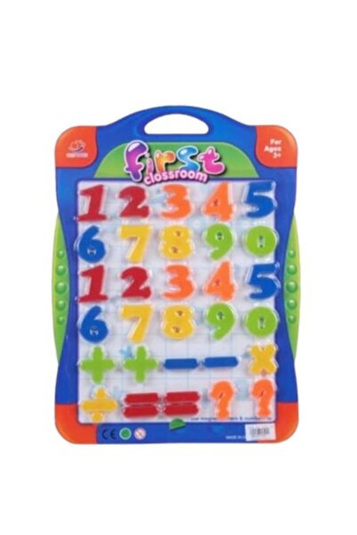 Toy Toy Toy Set de 30 de numere magnetice și simboluri matematice din plastic...