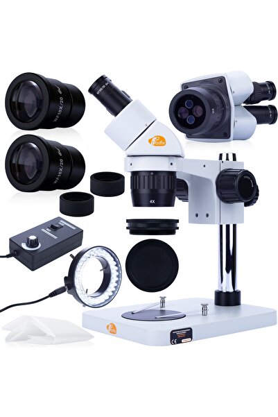 Rosfix Microscop Stereoscopic Ganimedes S MSGS-B-PS1 | Zoom 20/40x, LED 56x