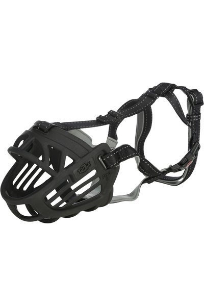 Trixie Botnita Flexibila, Cauciuc, XL-XXL (Bot 39 cm/ Cap 37 cm) Negru 17616