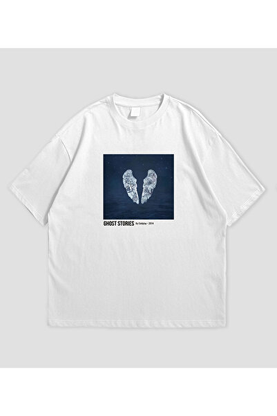 SVART WEAR Coldplay - Tricou oversize unisex cu album