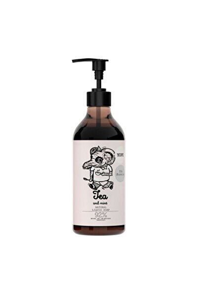 YOPE Sapun lichid hidratant pentru maini cu Ceai, Menta si formula TGA, 500 ml