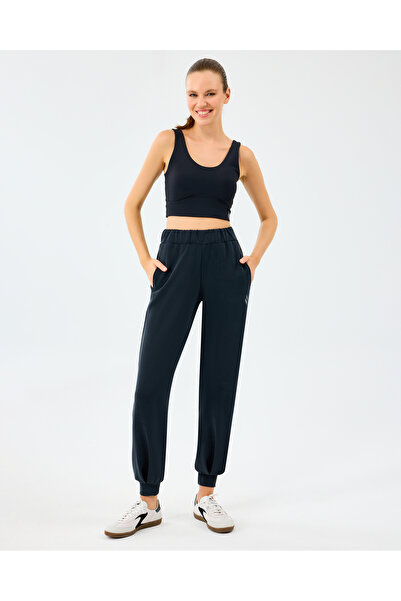 SKECHERS W Lounge Jogger Sweatpant Kadın Siyah Eşofman Altı S2510056-3817