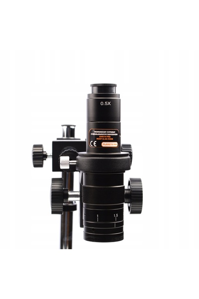 Rosfix Earth Pro MCEP Digital Microscope | 7–45x Zoom, Adjustable Arm, HD Camera