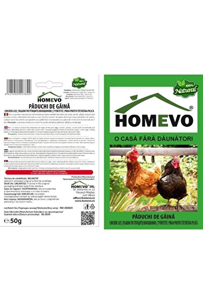 Homevo paduchi de gaina