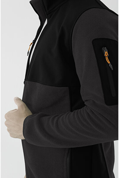 Longberg Erkek Softshell Garnili Polar