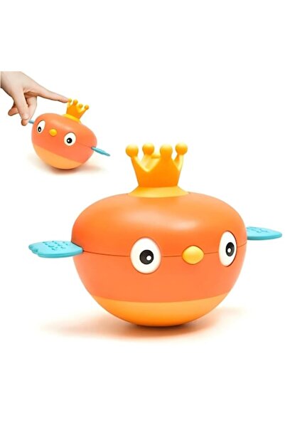 Toy Toy Toy Jucărie pentru copii Nevalase - Jucărie de dentiție Pasăre Portocalie