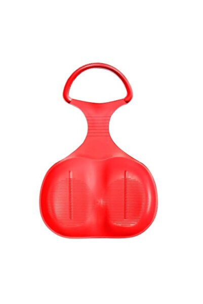 Toy Toy Toy Sanie de gheață pentru copii cu mâner – Bob din plastic, 58x39 cm, roșie