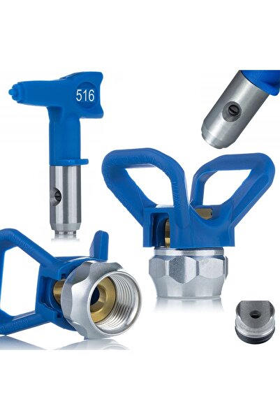 Rosfix FFLP 516 Nozzle Set + RAC X Guide | Compatible with Graco RAC X device