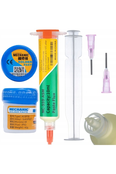 Rosfix Set Topitor NC-559-ASM + Pastă Lipoidă XGSP50 42g | 183°C Sn63Pb37