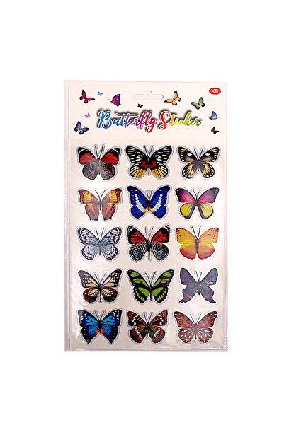 Robetoy Abtibilduri Fluturi Multicolori