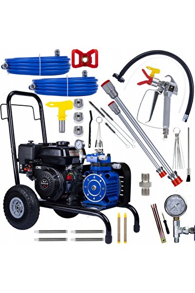 Rosfix Set Agregat Malarsk 6.5HP 22MPA 18L/min | Pachet Complet 45m Furtun