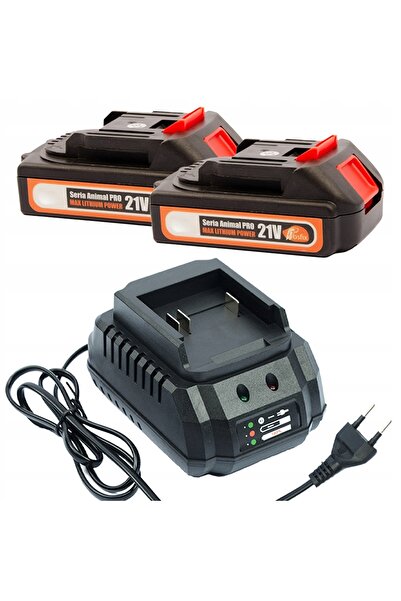 Rosfix Set 2x Acumulator 21V 1.5Ah + Încărcător Rapid | Compatibil cu Makita ...