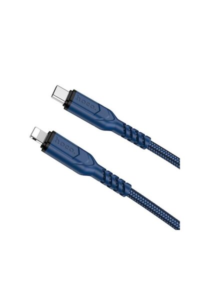 Hoco Cablu Date Si Incarcare Usb-C La Lightning Power Delivery 20W, X59 Victory, Lungime 2M, Textil,
